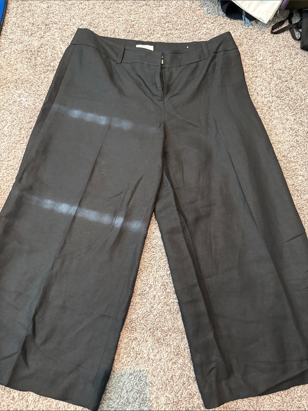 LOFT Black Wide-Leg Women's Pants